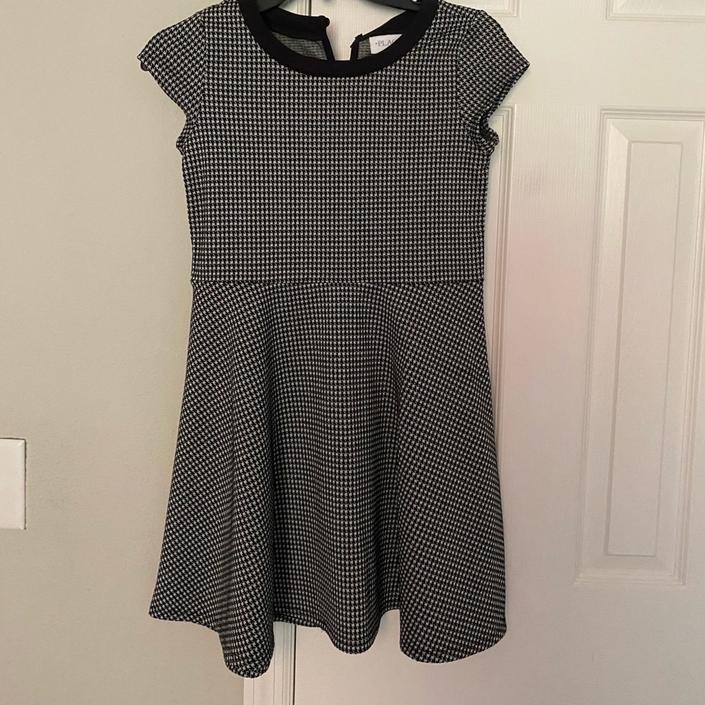 The Children’s Place black and white checked dress